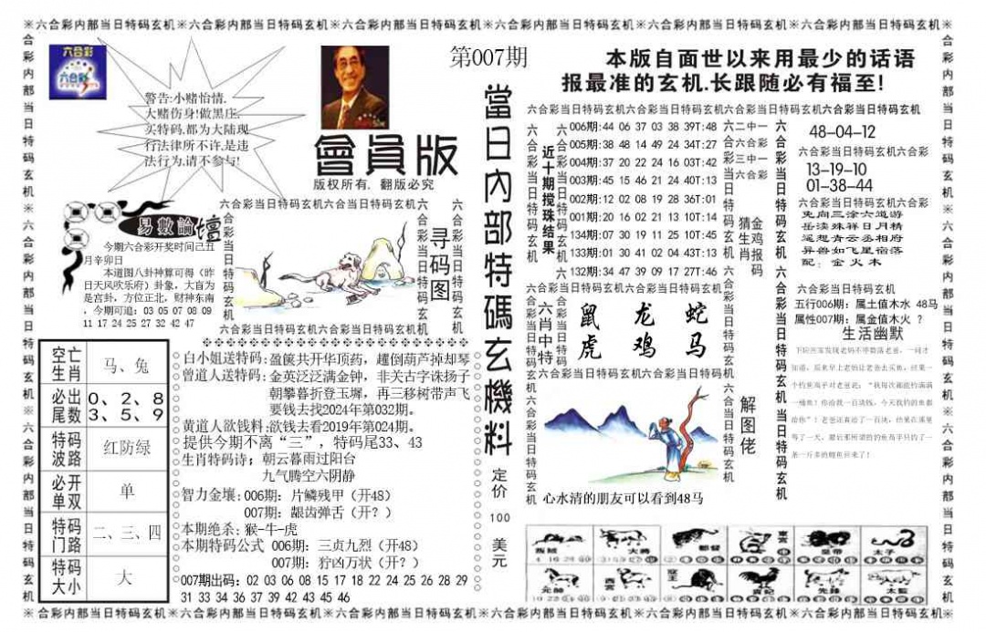 007期当日特码玄机报[图]