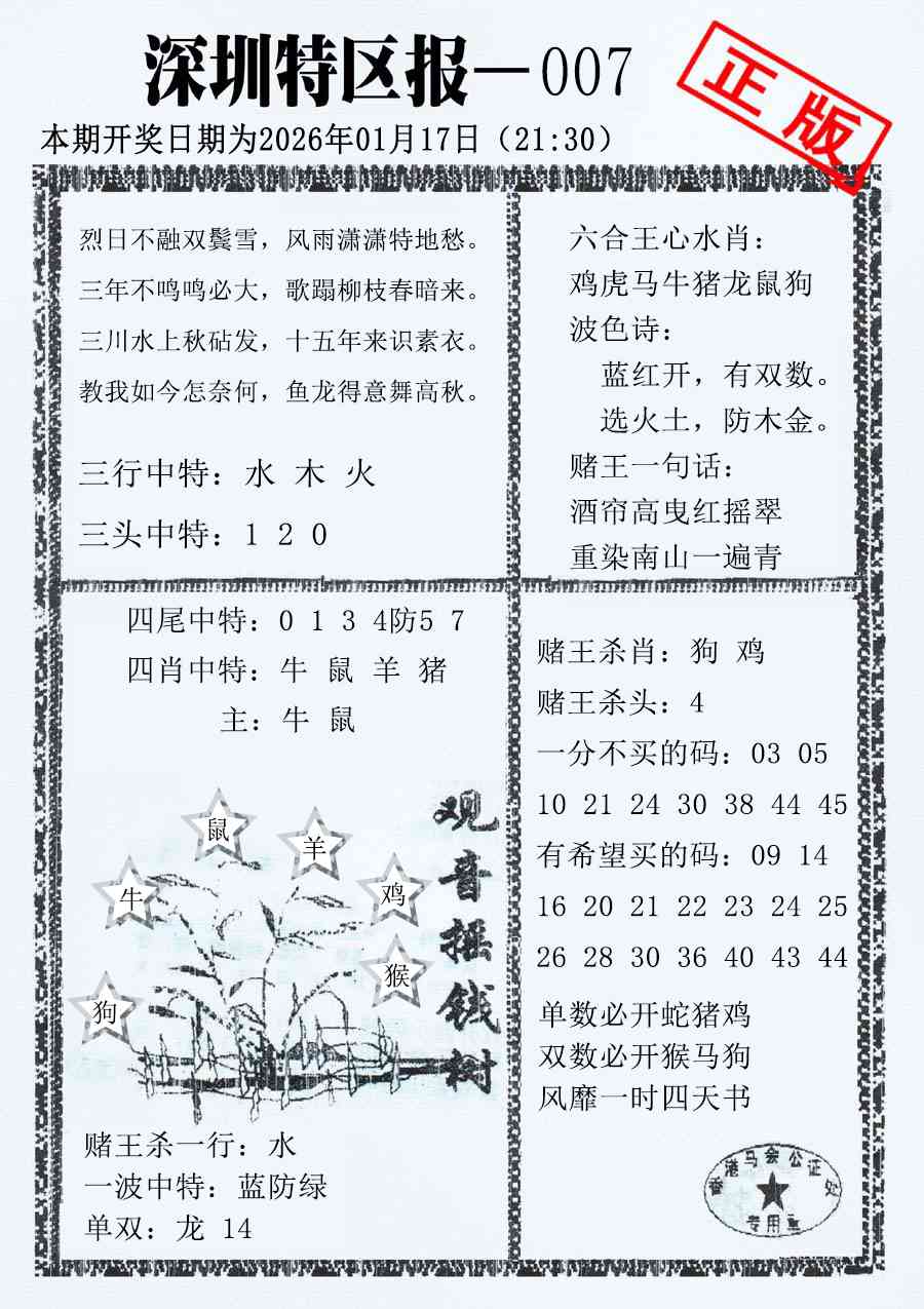 007期深圳特区报A[图]