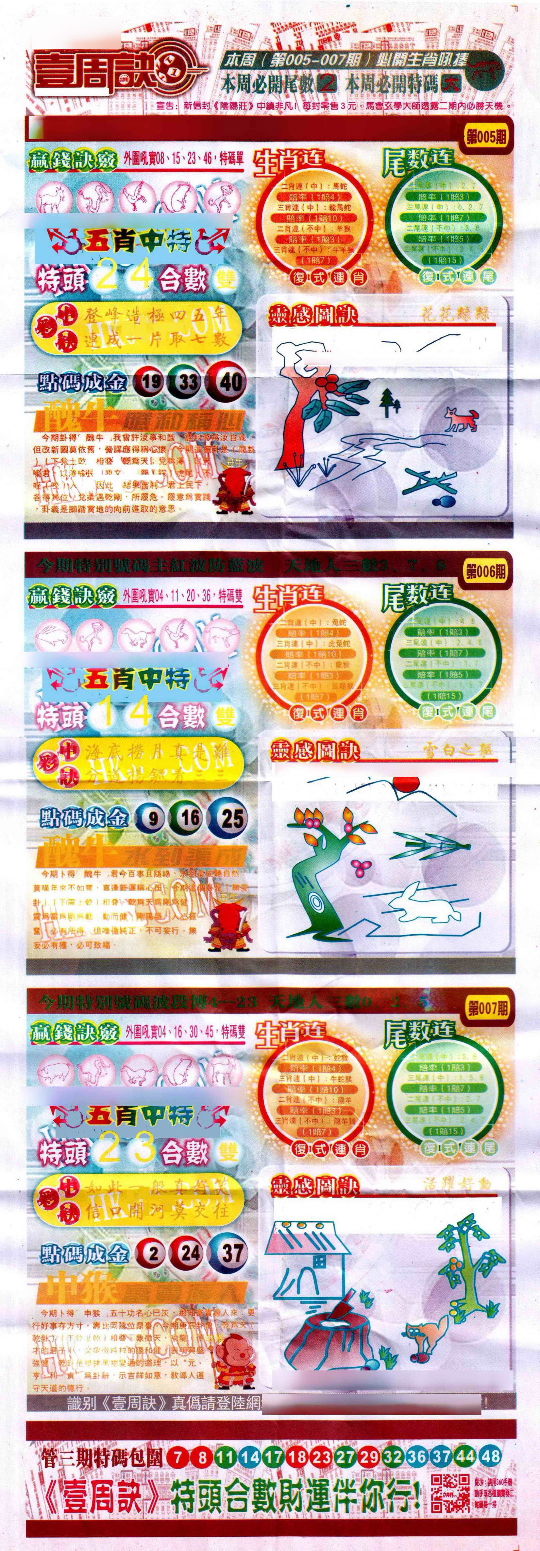 007期一周决[图]