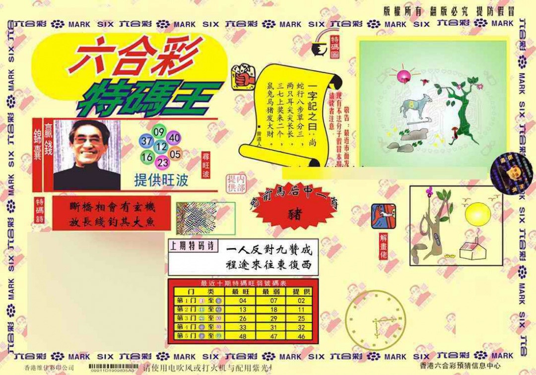 007期心水特码(信封)[图]