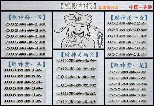 007期银财神[图]